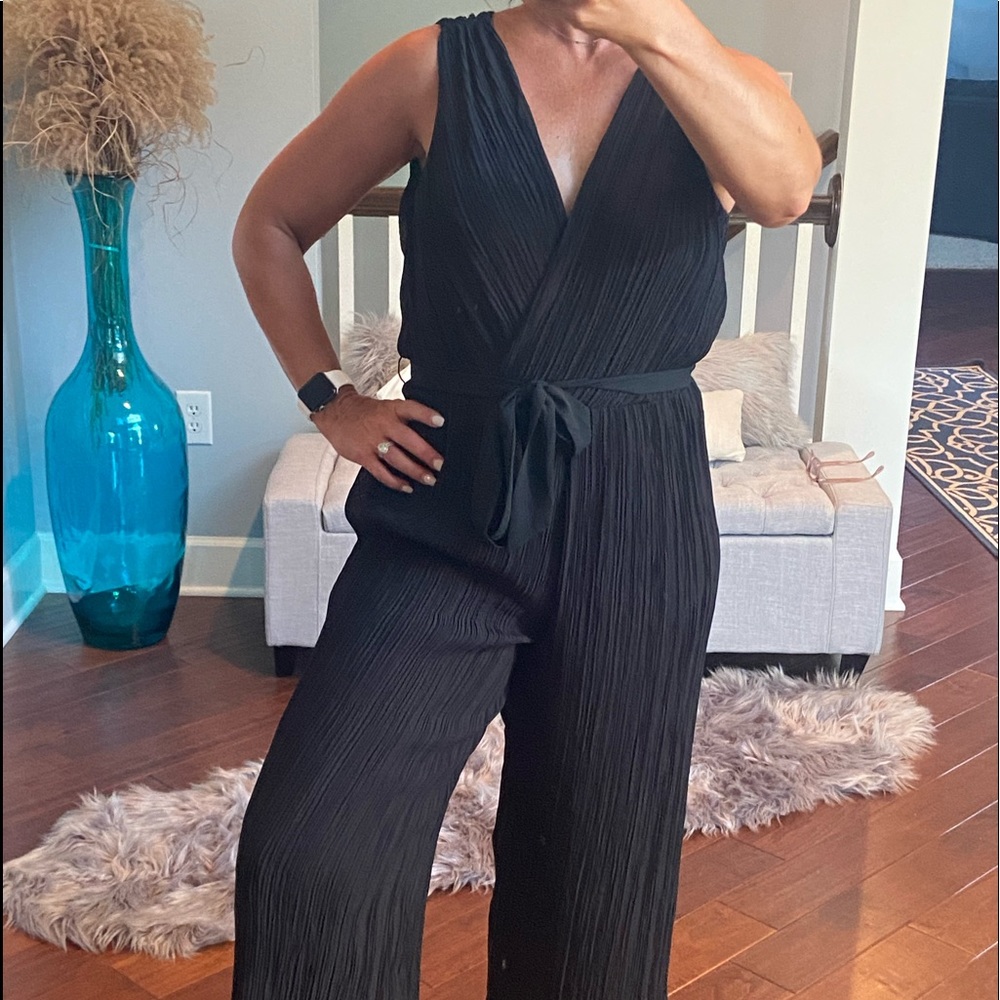 Express black jumpsuit.